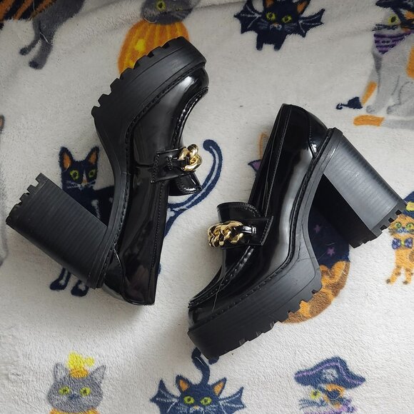 Chunky Platform Heels - Picture 4 of 4